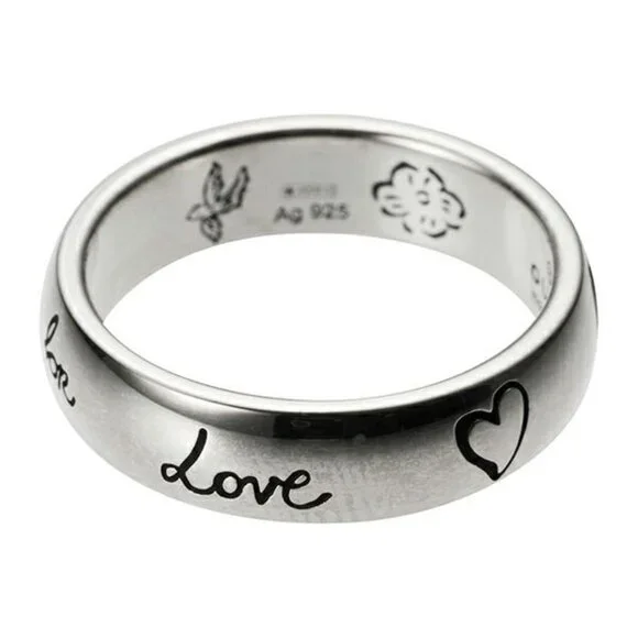 Gucci Ring Blinds for Love Argento - Picture 3 of 6